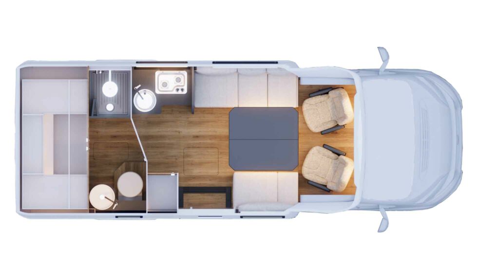 layout ATLANTIS SPECIAL 645 FACE TO FACE