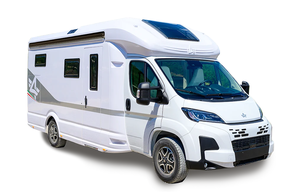 Camper monoscocca in fibra di carbonio