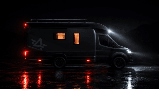 Camper monoscocca in fibra di carbonio Atlantis Carbon 4x4.